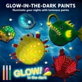 thumbnail image 4 of Joyfy 12pcs Sea Shell Painting Kit for Kids, Glow in the Dark Painting Set for Toddler Activities ,Christmas Birthday Gift for Boy Girl Ages 6 Up, 4 of 10