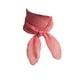 thumbnail image 5 of Sonducket Bufanda de gasa, accesorios de vestir, adorno de niña de Color puro, pañuelo pequeño, pañuelo sencillo transpirable para mujer Melon rojo 2Conjunto, 5 of 6
