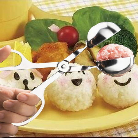 

GZJCKJY Cooking Utensils Kitchen Meatball Maker Meatball Clip Fish Ball Rice Ball Making Mold