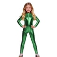 thumbnail image 3 of Daznico Court Style Jumpsuit Glossy Unisex for Carnival Party Performance Elegant Full Bodysuit Attire,Mardi Gras Clothing,5-6 Years, 3 of 7