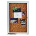 thumbnail image 2 of Quartet Enclosed Cork Bulletin Board for Outdoor Use, 2' x 3', 1 Door, Aluminum Frame, 2 of 2