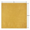 thumbnail image 6 of REGALWOVEN 12 Pack Cloth Napkins, Polyester Washable and Reusable Table Dinner Napkins for Home, Restaurant, Weddings, and Parties Yellow 18x18inch, 6 of 6