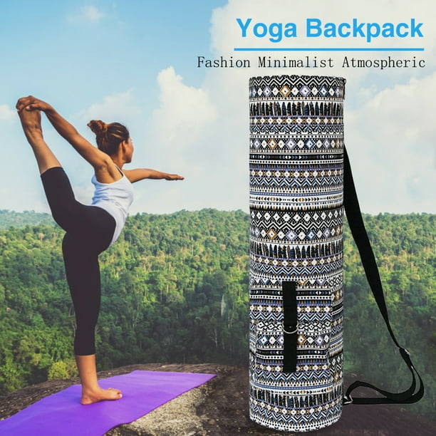 Bolsa de tapete de baile impresa Bolsa de yoga al aire libre de lona de moda Simple para viajes de ejercicio Sywqhk Para Estrenar Walmart en linea