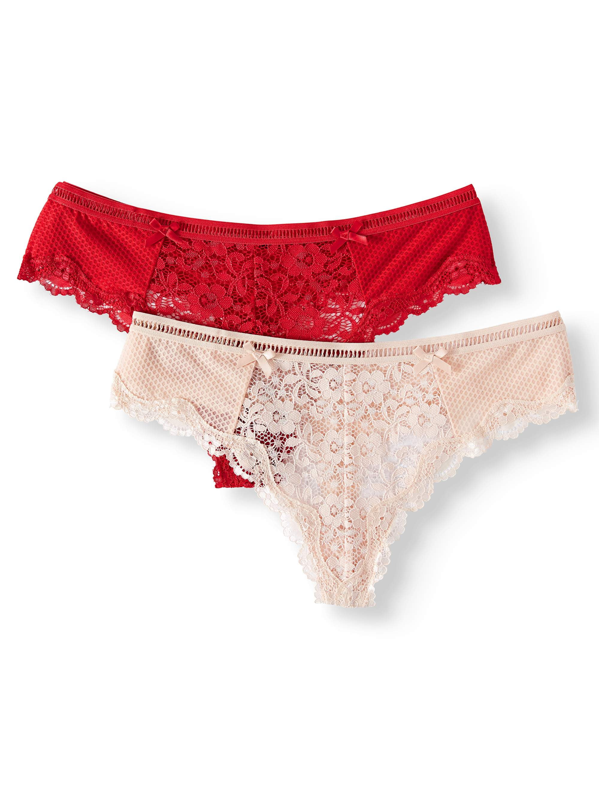 Smart And Sexy Smart And Sexy Women S Lace Thong Panties 2 Pack