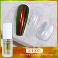 thumbnail image 1 of Polvo líquido efecto espejo para uñas, estilo europeo, sin partículas que se dispersen. Contiene goma de metilo (5 ml)., 1 of 2