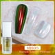 thumbnail image 1 of Polvo líquido efecto espejo para uñas, estilo europeo, sin partículas que se dispersen. Contiene goma de metilo (5 ml)., 1 of 2