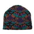 thumbnail image 6 of Unique Bargains 1 Pc Neck Gaiter Soft Flowers Face Cover Purple Blue Brown, 6 of 6
