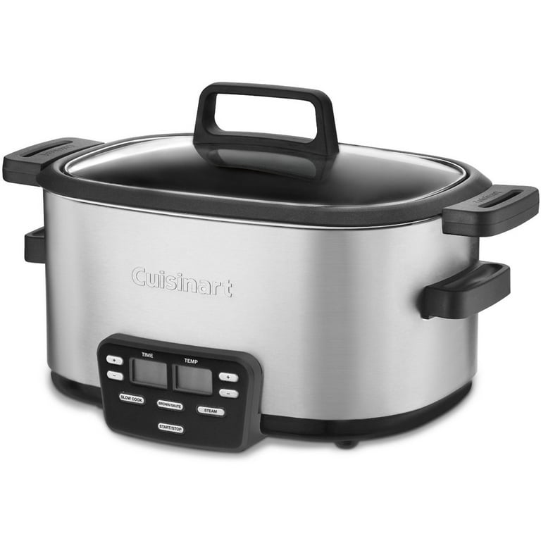Restored Cuisinart 3-In-1 Cook Central Multi-Cooker, Slow Cooker