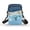 Hummingbird Daisy Blue, variant on Adjustable Shoulder Strap Crossbody Bag Polyester with Adjustable Strap Mushroom for Daily Commute or Casual Outings Adult Mushroom