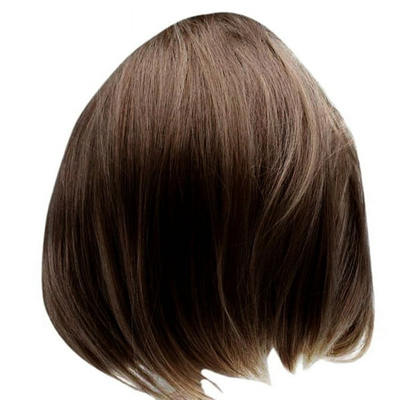 Short Straight Bob Wigs Brazilian Wigs Full Wigs(40cm) Brown Color
