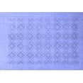 thumbnail image 1 of Ahgly Company Machine Washable Indoor Rectangle Oriental Blue Traditional Area Rugs, 7' x 10', 1 of 4