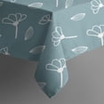 thumbnail image 5 of 42x42 Inch Waterproof Square Tablecloth, Thickened Polyester Table Cover for Dining & Parties, Floral Print, 5 of 6