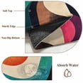 thumbnail image 6 of 3'x5' Area Rugs, Colorful Geometric Indoor Outdoor Area Rug for Living Room Bedroom, Contemporary Minimalist Abstract Washable Bathroom Rugs Kitchen Floor Carpet Mats Home Decor Aesthetic, 6 of 8