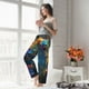 thumbnail image 5 of Fotbe Neon Seahorse Underwater Realm Pantalones de Pijama para Mujer, Pantalones de Dormir, Pantalones Pj con Cordón y Bolsillos-3X-Large, 5 of 6