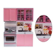 freestylehome Kids Role Play Kitchen Set Pretend Play Cooking Lights Sounds Realistic Kitchen Utensils Children Lights Sounds Realistic Kitchen Early Learning Toys