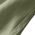 thumbnail image 4 of Summer Linen Cotton Pants for Women 2026 Casual Wide Leg Straight Elastic Waist Ankle Cropped Trousers with Pockets, 4 of 5