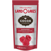 Cocoa Classics Raspberry Cocoa Mix, Hot Chocolate, Made with Nonfat Milk, Just Add Hot Water, Make Hot or Iced Cocoa, Gluten Free & Kosher Dairy Friendly, 1, 1.25oz Packet