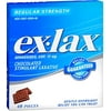 Ex-Lax Regular Strength Relieves Constipation, Chocolate, 48 ct, 2 Pack