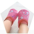 thumbnail image 4 of Tao Tao Boys Shoes Baby Barefoot Boys Kids Cartoon Girls Socks Socks The Non-Slip Floor Baby Shoes Sneakers for Big Kids Pink S, 4 of 5