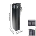 thumbnail image 1 of E-Bike Battery Box plastic Case for 48V Large Capacity 1865 Holder Black, 1 of 10
