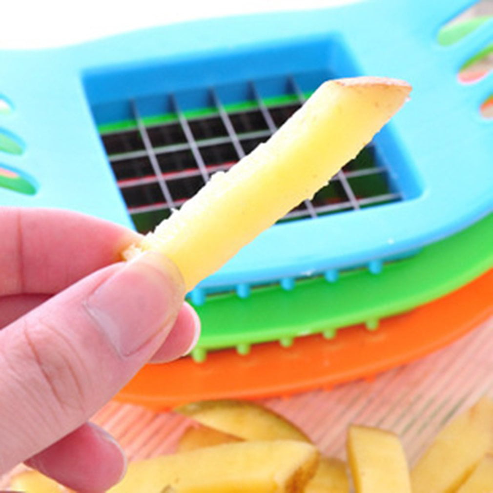 Potatoes Cutter Cut into Strips French Fries Tools Kitchen Gadgets Color RaBLUS 