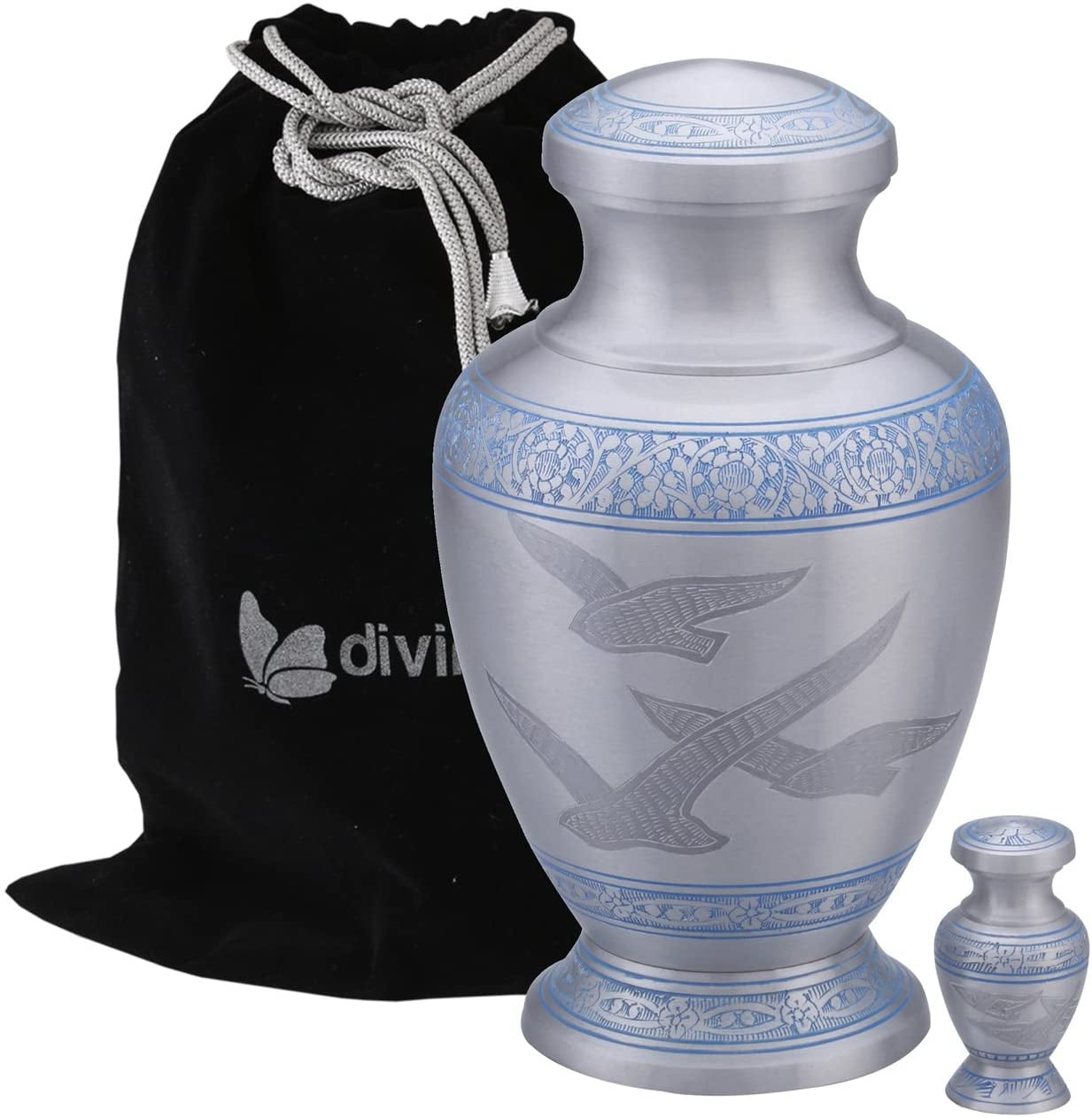 Affordable Funer... SmartChoice Wings of Freedom Cremation Urn for Human Ashes 