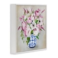 thumbnail image 2 of Stupell Industries French Country Pink Flower Chinoiserie White Framed Giclee Art, 24 x 24, by Janet Tava, 2 of 7