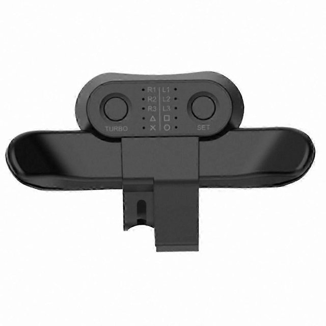 Back Button Attachments for PS4 Controller Replacement Paddles Rear Extension Keys for DualShock 4 Gamepad