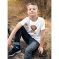 thumbnail image 2 of Cute Sitting Lion T-Shirt Juniors -Image by Shutterstock,  Medium, 2 of 4