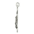 thumbnail image 2 of Sterling Silver Antiqued and Brushed INRI Crucifix Pendant QC8327, 2 of 4