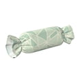 thumbnail image 3 of Candy Pillow With Pillow Core 24.6×9.8in Durable Cord Opening And Closing Design Waterproof And Easy To Install Palegreen Geometric Lines_1, 3 of 8