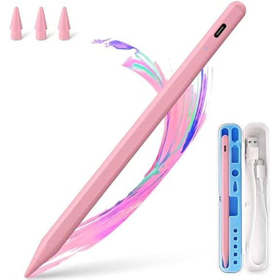xixishop Stylus Pen for iPad Apple: Fast Charge for iPad Pencil Apple Pen with Palm Rejection Tilt Sensitivity