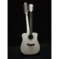 thumbnail image 5 of 12/6 Strings Acoustic/Electric Double Neck,  Busuyi Guitar, Travel Acoustic Guitar with Classical Metal Heel 41inch Cutaway Guitar, 39inch Acoustic Guitar, Double Sided Neck Guitar, 2022 NPS +Bag, 5 of 9
