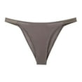 thumbnail image 2 of Women's Sexy Breathable Thong Panties Ice Silk Underpants Underwear Seamless Briefs, 2 of 2