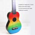 thumbnail image 4 of Ukulele de madera de 21 pulgadas, diseño colorido, ideal para niños y principiantes - Instrumento musical ligero y portátil para desarrollar habilidades musicales., 4 of 6