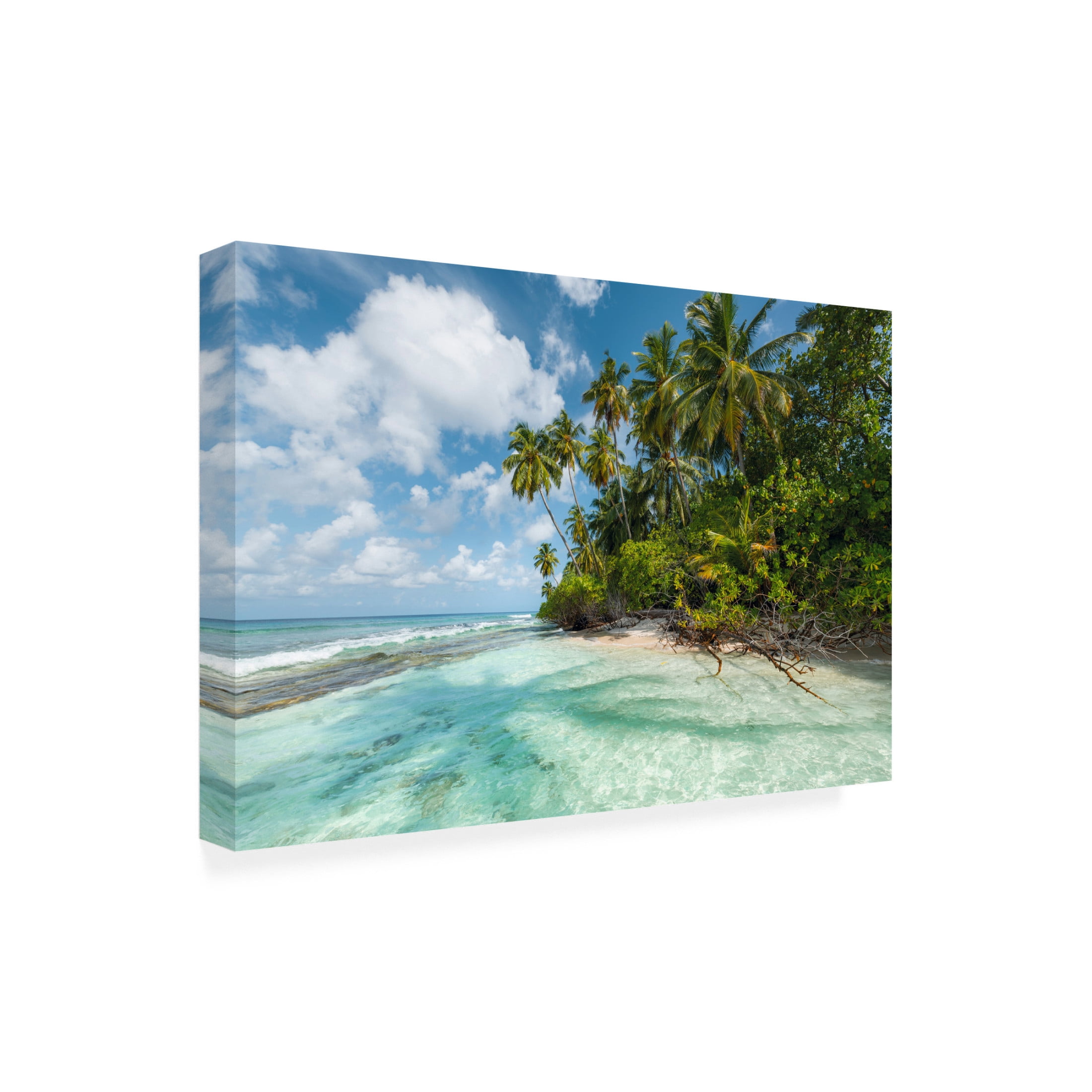 Trademark Fine Art Stefan Hefele Turquoise Bay Canvas Wall Art