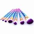 thumbnail image 3 of Unicorn Exotic Beauty Enhancer Cosmetic Brush Set Of 7, 3 of 6