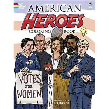 American Heroes Coloring Book