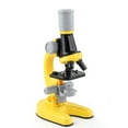 thumbnail image 3 of Microscopio de juguete con aumento de 100X, 400x y 1200x, kit de microscopio LED científico para niños, kit de microscopio para principiantes, juguetes y regalos educativos, 3 of 8