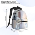 thumbnail image 2 of Easygdp The Cat Looks in the Mirror Mochila Casual para Portátil, Mochila para Escuela, Viajes, Negocios, 2 of 6