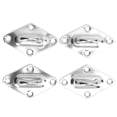 thumbnail image 3 of Cergrey Staple Loop,4PCS 8MM Eye Plate -Shaped Ceiling Hook Pad Staple Hook Loop Marine Hardware Yacht Accessories, 3 of 8