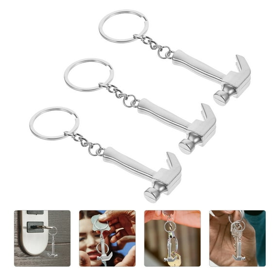 Omeite Mini hammer keychain 3pcs/set