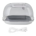 thumbnail image 2 of Defrosting Box, Convenient Drain Tray Meat Defroster Aluminum Alloy Tray With USB Cable For Housewarming Gift, 2 of 8