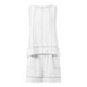 thumbnail image 4 of Conjunto de pantalones cortos para mujer, ropa informal para el día a día: camiseta sin mangas con bolsillo y pantalones cortos cómodos, conjunto transpirable para primavera-verano., 4 of 6