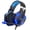 Blue, variant on Gaming Headset Wired for PS5 PC PS4 Switch, Over Ear Gaming Headphones with Surround Noise Cancelling Mic/RGB/3.5mm for Xbox/Blue
