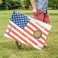 Triumph Patriotic Bean Bag Toss Set Includes Two Boards and Eight All