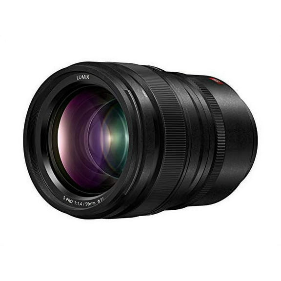Panasonic LUMIX S PRO 50mm F1.4 Lens, Full-Frame L Mount, for Panasonic LUMIX S Series Mirrorless Cameras - S-X50