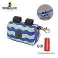 thumbnail image 1 of KOMMILIEF Portable Dog Poop Bags Dispenser Poop Waste Bag For dogs Diving Cloth Garbage Bag Storage Bag Gift a Roll Garbage Bag, 1 of 5