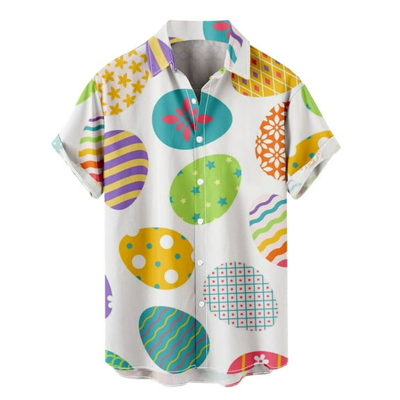 IROINNID Men's Casual Short Roll Up Sleeve Solid Top Shirt With Pocket