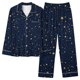 thumbnail image 4 of Puntoco Pijamas para mujer Pijamas de manga larga para mujer y hombre Pijamas de pareja Ropa sexy para el hogar para mujer, 4 of 5